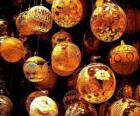 Набор безделушки Рождество или шарики с различными украшениями